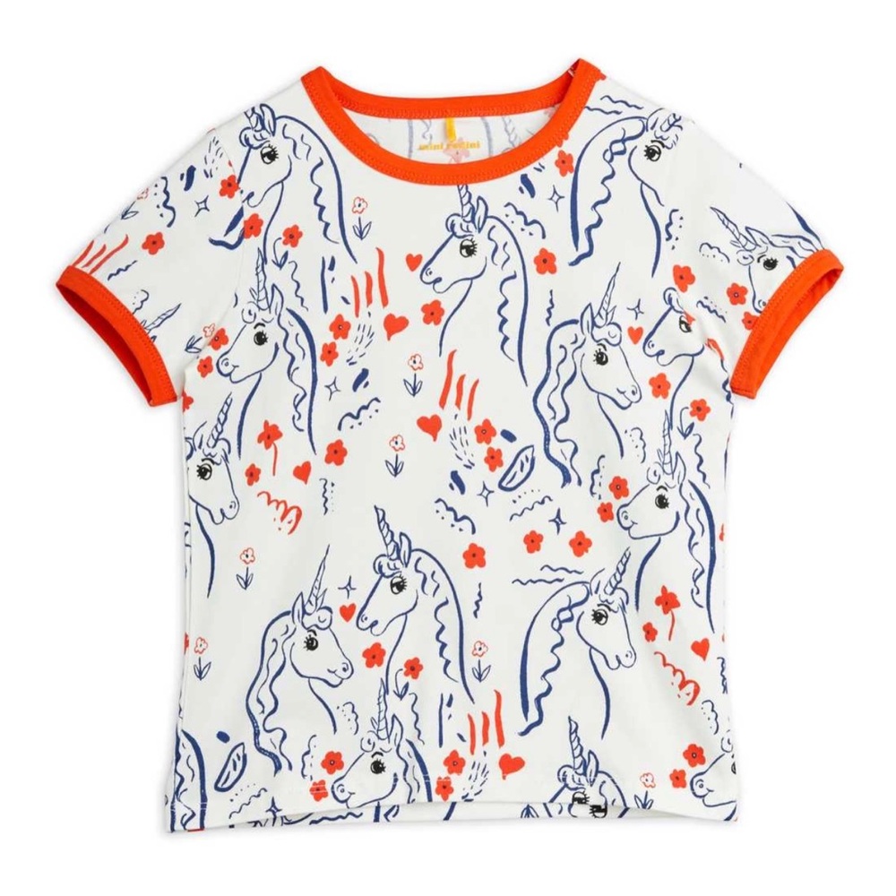 NWT MINI RODINI SCOTTISH 🦄 UNICORN 🔴⚪️